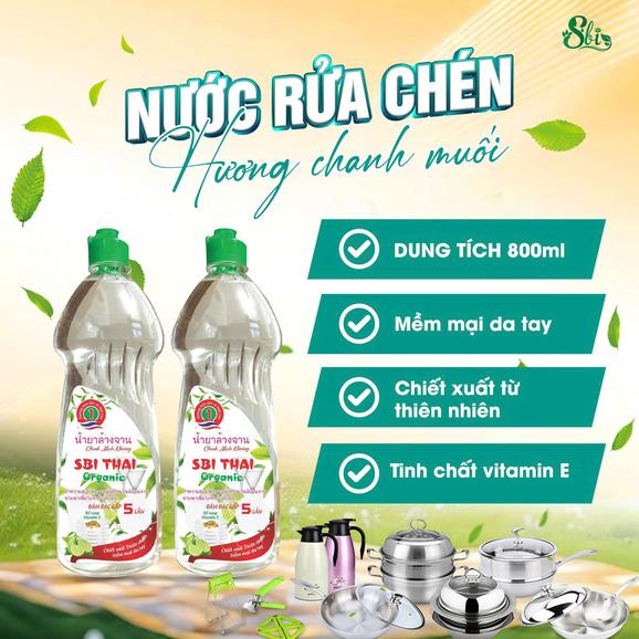 Nước rửa chén công nghiệp can lớn cho quán ăn và bếp ăn