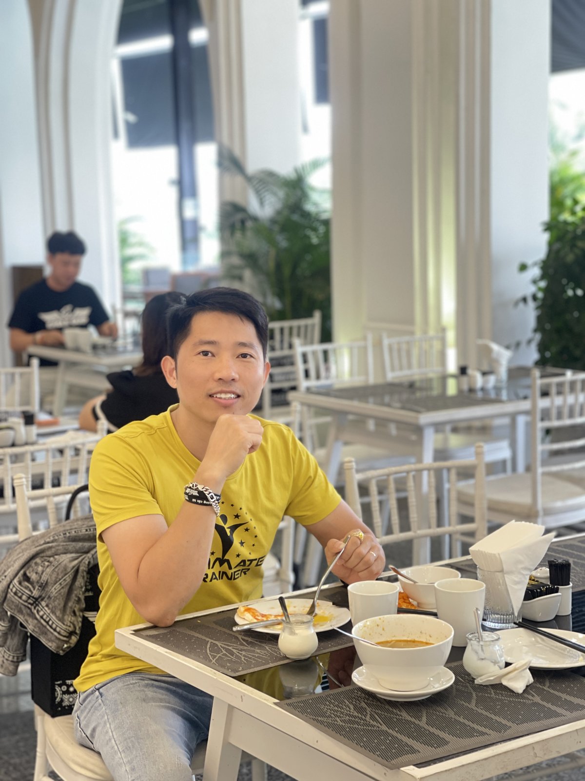 Anh Nguyễn Mạnh Tuấn ở nhà máy